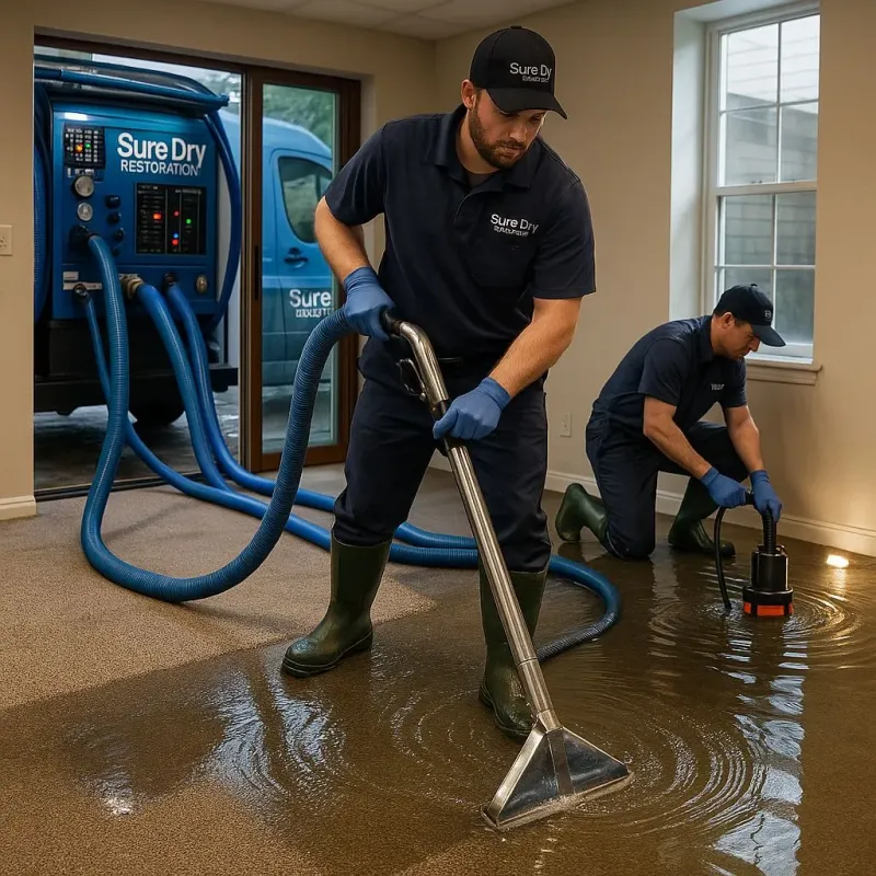 Water Extraction and Removal process in Terre Hill, PA